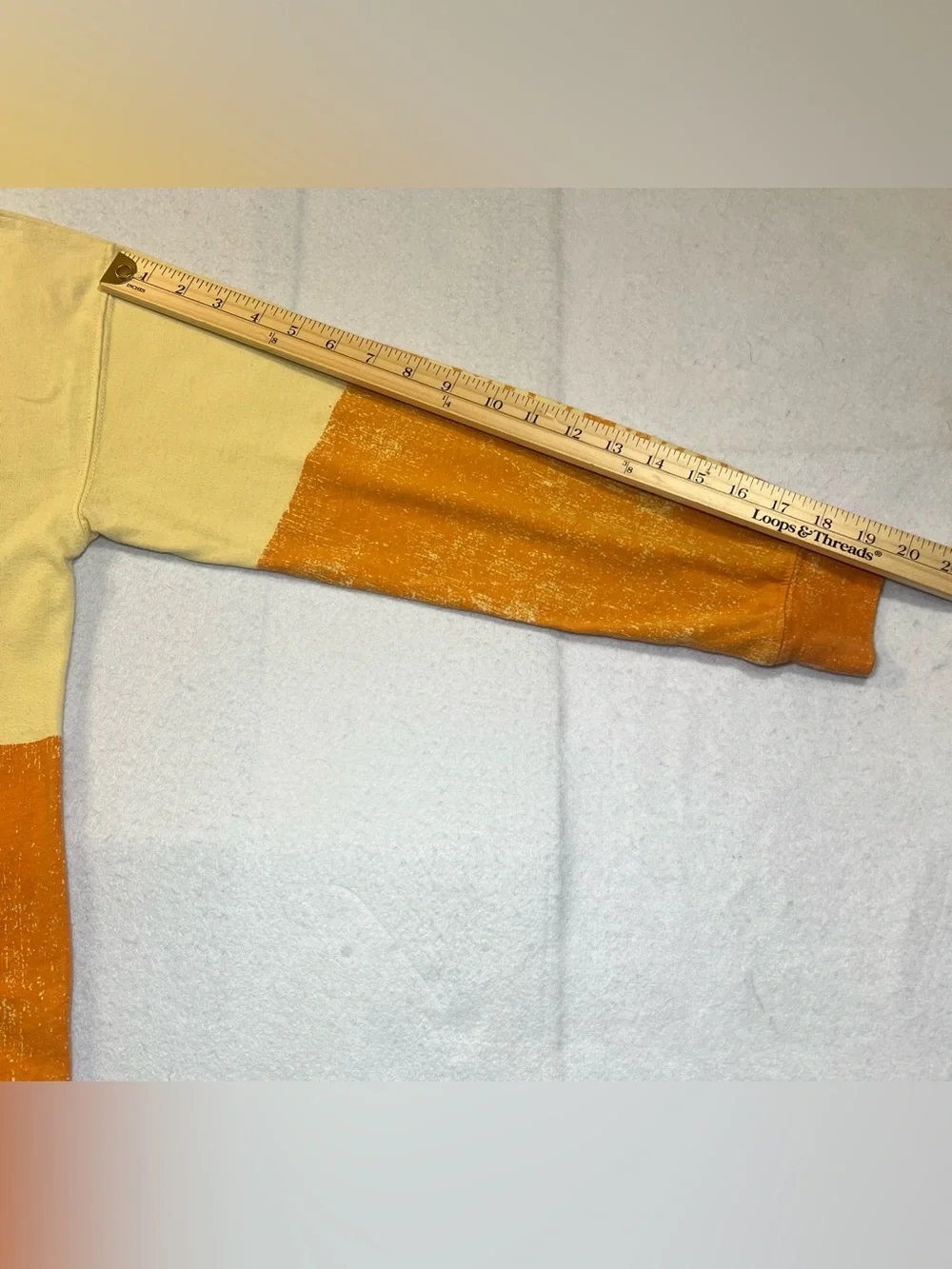 SpongeBob SquarePants Youth Long Sleeve Shirt Colorblock Yellow/Orange,Medium7/9